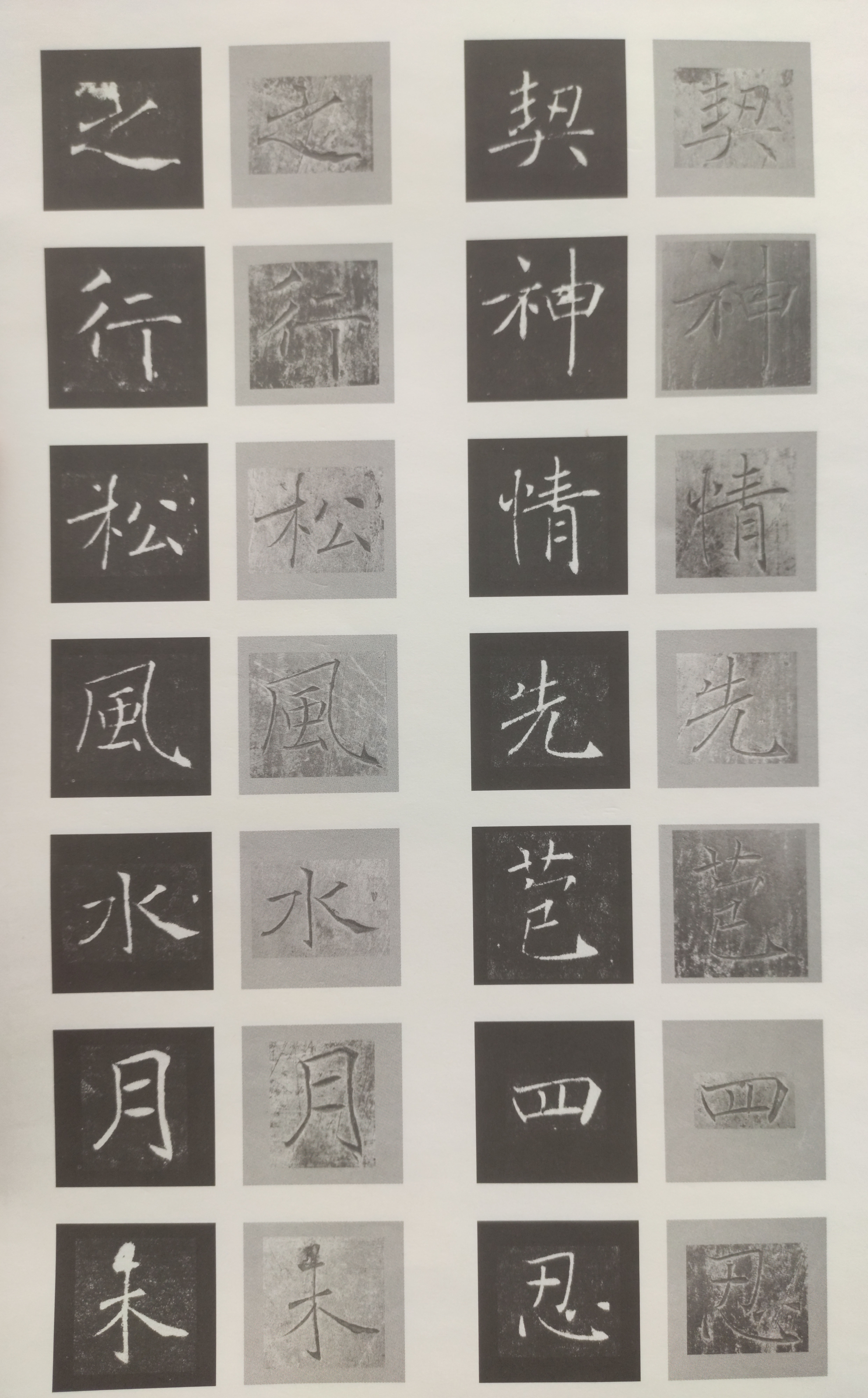 原石对照 第28开