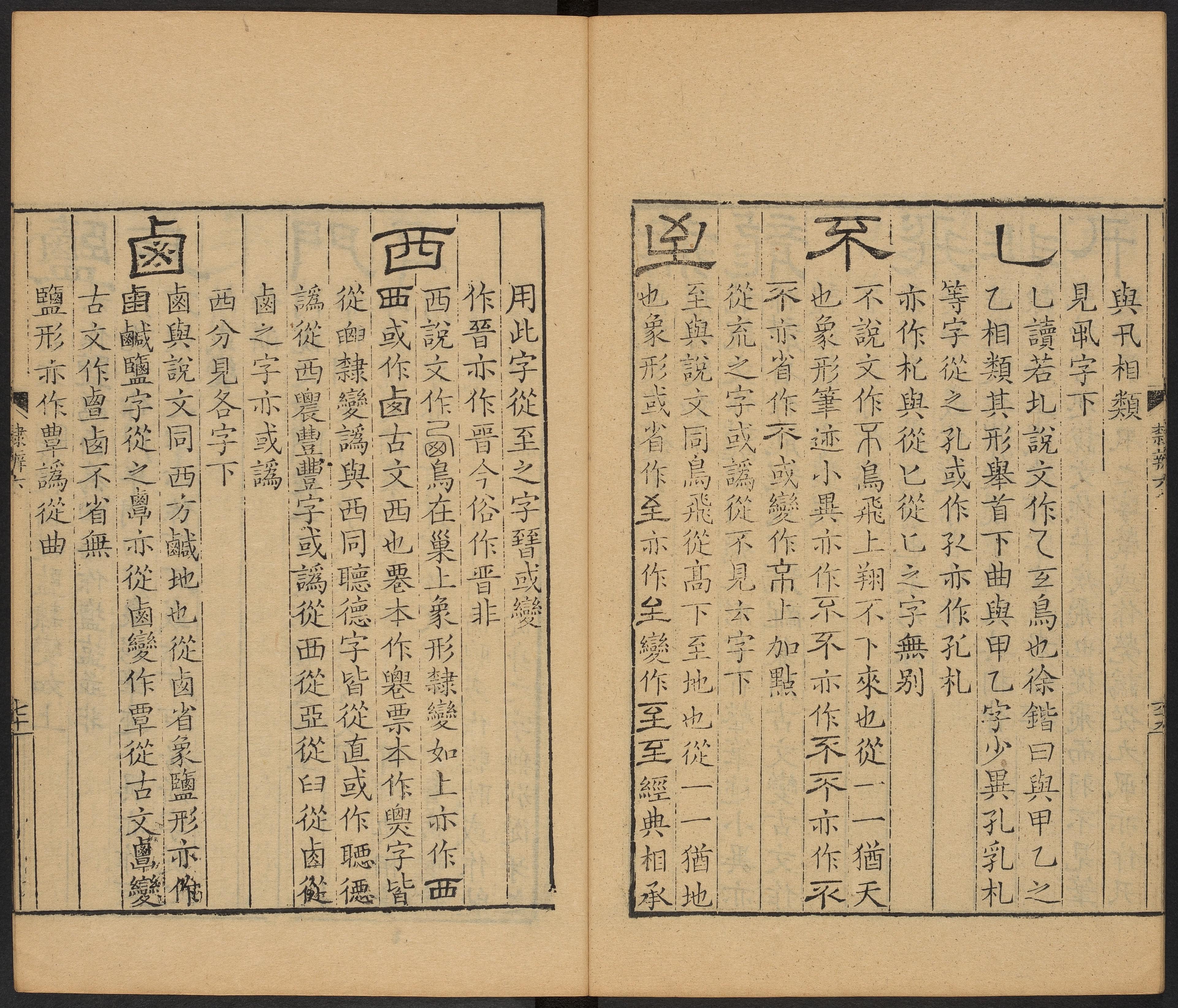 卷六 偏旁五百四十部 第71开